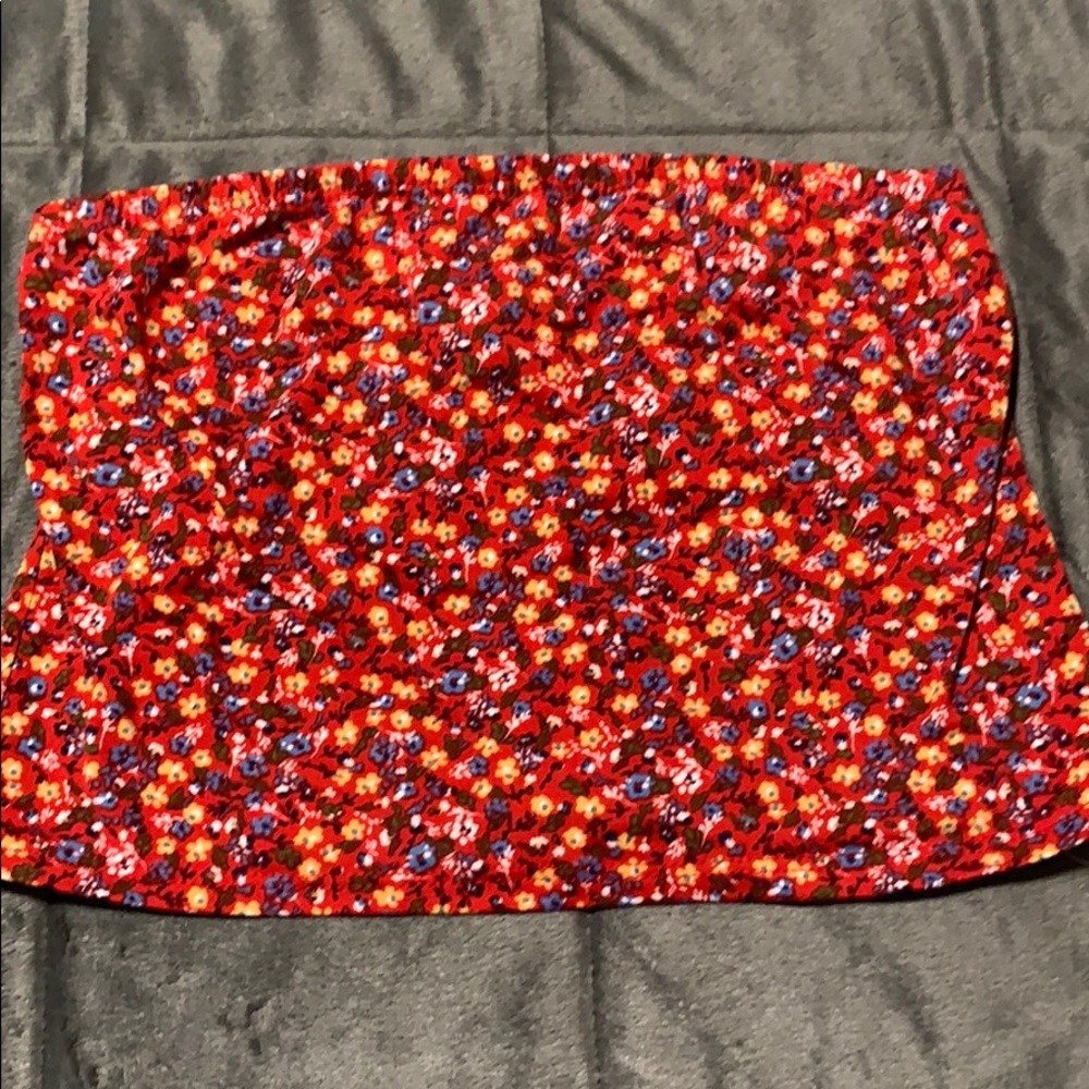 Floral Tube Top